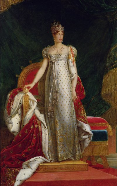 Portrait of Empress Marie Louise of France by Paulin Jean Baptiste Guerin